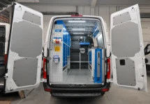 01_Allestimento su Sprinter L2 H2 per macchine da sollevamento 