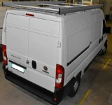 06_Sistema di portatutto con profilo Ultrasilent su Ducato 
