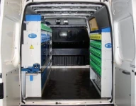 ALLESTIMENTO FURGONE OFFICINA FORD TRANSIT 2000 L2 H1 01a