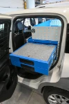 ALLESTIMENTO FURGONE OFFICINA MOBILE SU FIAT PANDA VAN 2003 01d