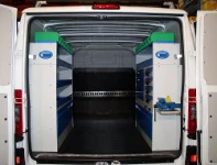 ALLESTIMENTO FURGONE OFFICINA MOBILE SU PEUGEOT BOXER 1994 L2 H1 05a