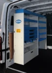 Attrezzature per furgone manutenzione installazione serramenti esterni