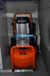 Compressore oilless installato su Custom per assistenza meccanica